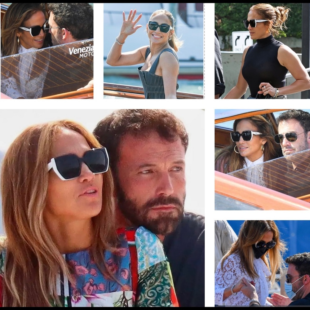 PRADA OR MAYBE J-LO SUNGLASSES, SHE HAS BEEN SEEN IN THIS PAIR EVERYWHERE